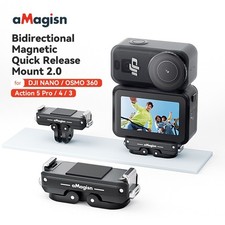 aMagisn for DJI NANO/OSMO 360/Action 5 Pro/4/3 Magnetic Quick Release 2.0