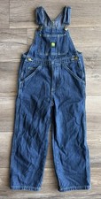 John Deere Denim Jean Bib Overalls Kids Youth Size 7 Outdoor Farmer Tractor