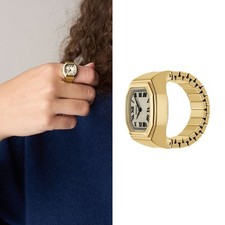 Fossil Watch Ring ES5446 Ring Watch Women's Metal Watch 149505852