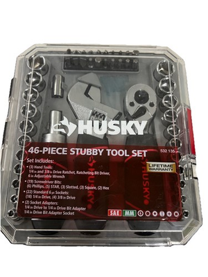 #ad #ad Husky H46PCSTS 46 Piece Stubby Tool Set 532 135 ... FREE Samp;H Cosmetic Marks $29.99