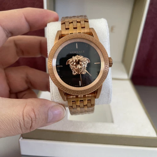 OROLOGIO DA POLSO UOMO VERSACE ORO ROSA 43MM PALAZZO IMPERO