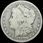 1879 CC CAPPED DIE Morgan Silver $1 Dollar Carson City Mint