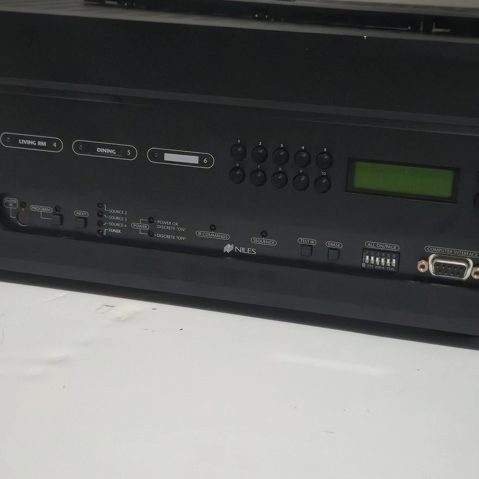 Amplificador de potencia/receptor Am-fm Niles ZR-4630 6 habitaciones 360 W probado funcionando Foto 4 de 4