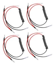 4pcs Motorcycle Turn Signal LED Resistor - 12V Flash Blinker Fix Error, Car