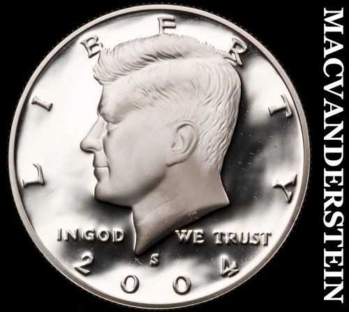 2004-S Kennedy Half- Silver Choice Gem Proof Luster No Reserve #i2239