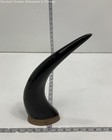 Carved Buffalo Horn W/Design — photo 3