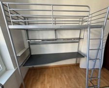 Struttura letto e scrivania Ikea TROMSO