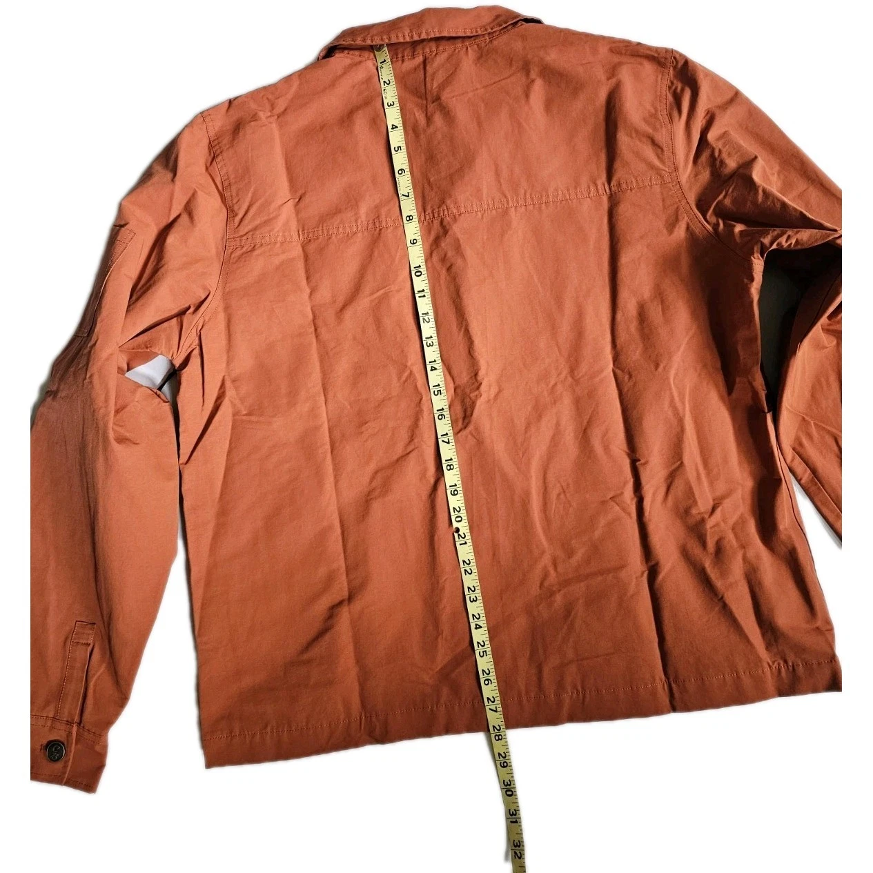C'est Bon Work Jacket Burnt Orange Zip Up Men's SZ XL Urban Mod Work Chore Nwt - product detail image 9