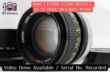 [NEUWERTIG mit Haube] Canon FD 50mm f/1.4 S.S.C. SSC MF Prime Lens BS-55...