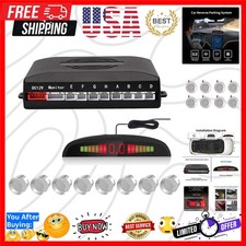 Car Reverse Parking Radar System with 8 Parking Sensors Distance Detection  ...