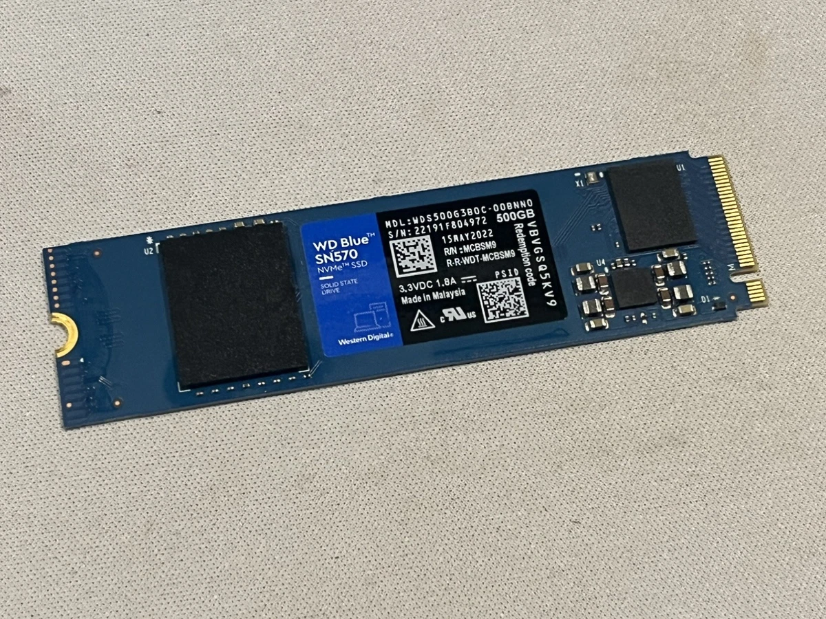 Western Digital Solid State Drives 500 GB Storage Capacity for