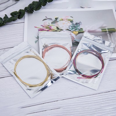 Guitar String Packaging Set With 6 Colorful Classic Guitars In Multiple Colo _cn