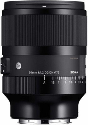 Sigma 50mm f/1.2 DG DN Art Lens for L Mount US Authorized Dealer 4-Year Warranty