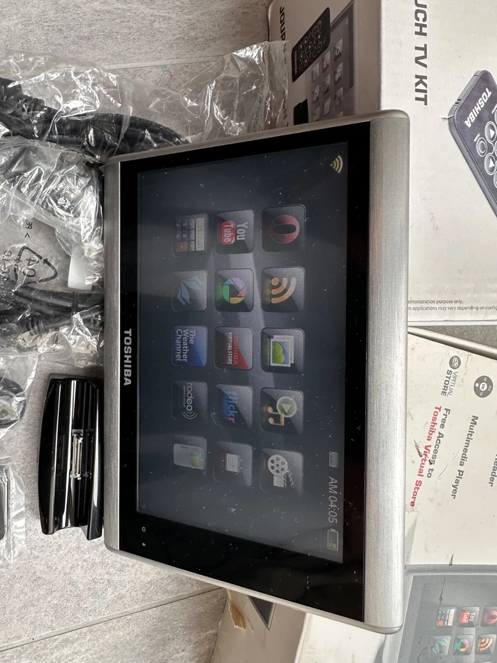 Toshiba Journ.E Touch Tablet  & OVP | Retro Media Player WLAN SD - Bild 3 von 4