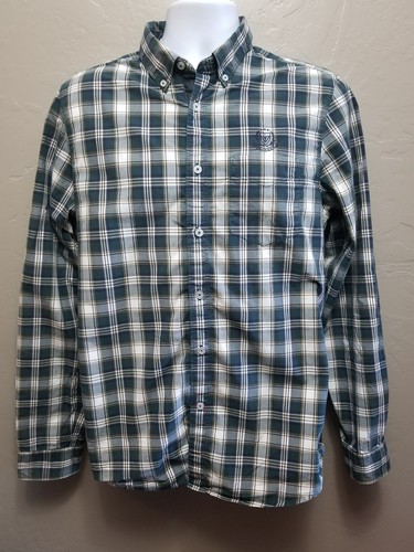 GUESS Mens Button Down Dress Shirt Size 