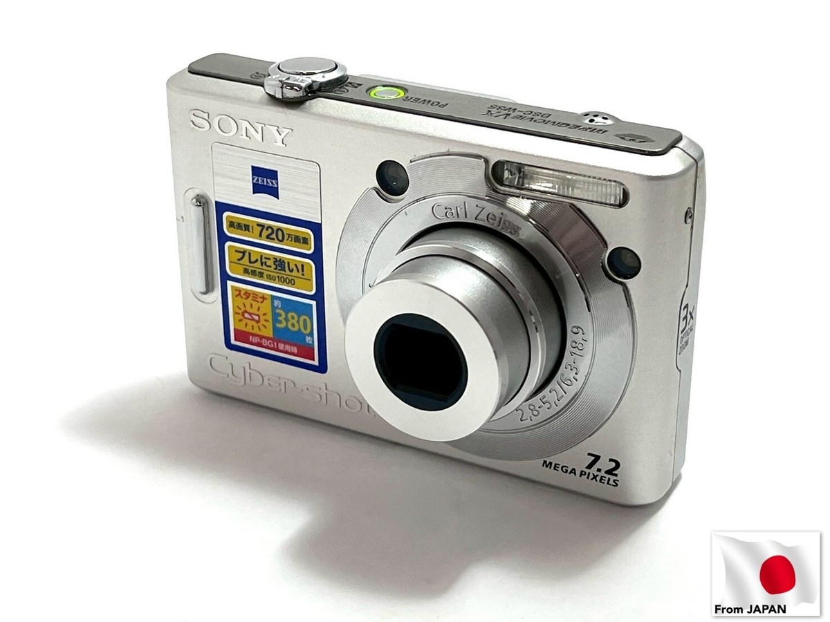 Sony DSC-W35 Cyber-shot コンパクトデジタルカメラ Sony Cyber-shot DSC-W35 7.2MP 3x Compact Digital Camera