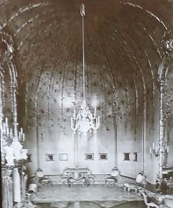 New Palace (Tassenhoff? Room), c. 1930's, Potsdam, Magic Lantern Glass Slide
