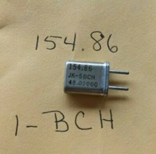 Vintage Scanner Radio Crystal - 154.86 MHz / 1-BCH / HC-25/U