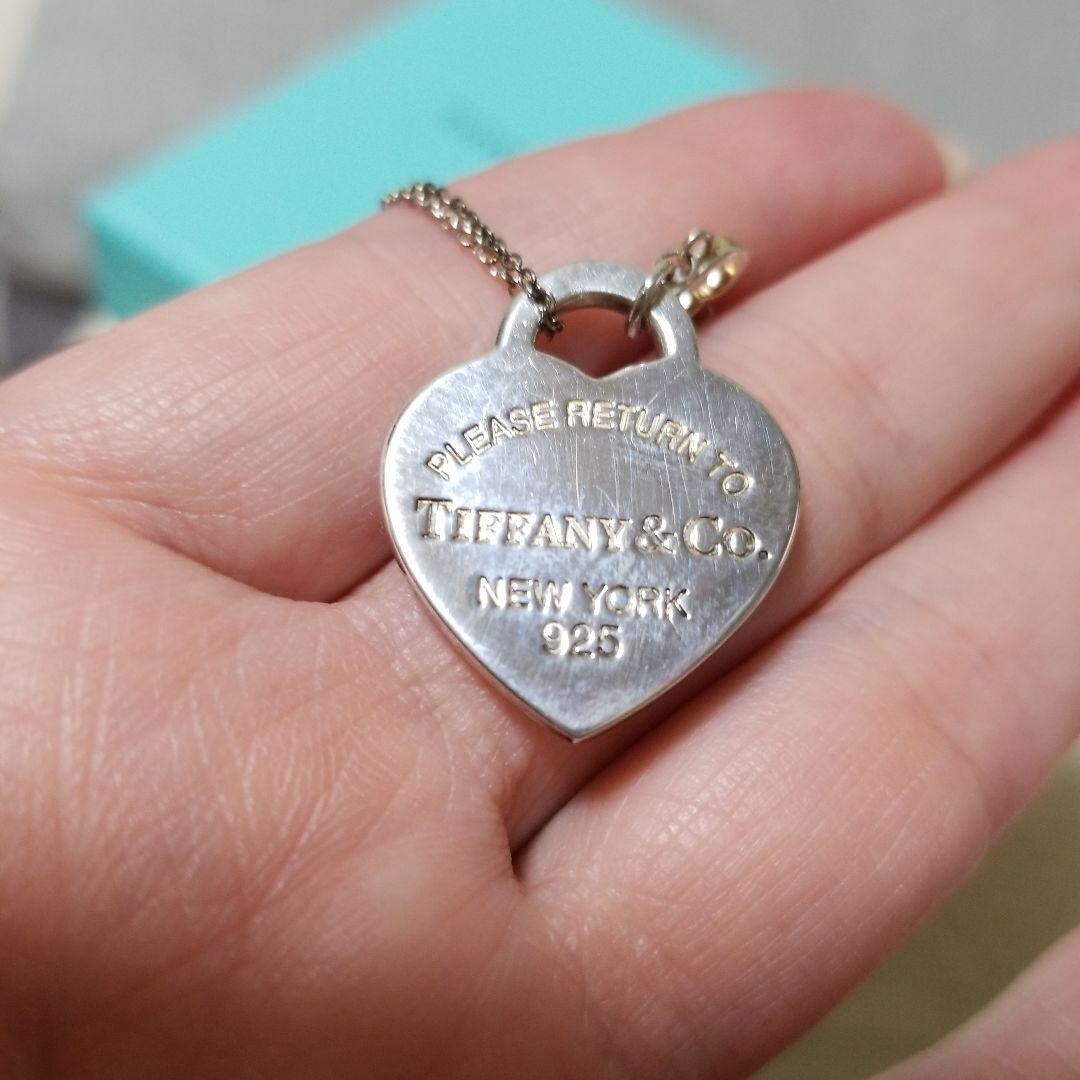 Tiffany & Co. Elsa Peretti Return to Heart Tag Key Sterling SV
