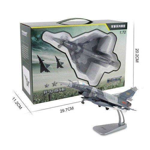 Modelo y soporte de avión 1/72 Fighter China Fuerza Aérea J-10 dragón vigoroso pájaro de fuego - Imagen 5 de 5