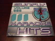 SUNFLY HITS KARAOKE DISC SF222 VOLUME 222 CD G SEALED 16 TRACKS