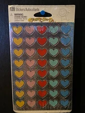 American Greetings 120 Shiny Hearts  *NEW/SEALED* p1