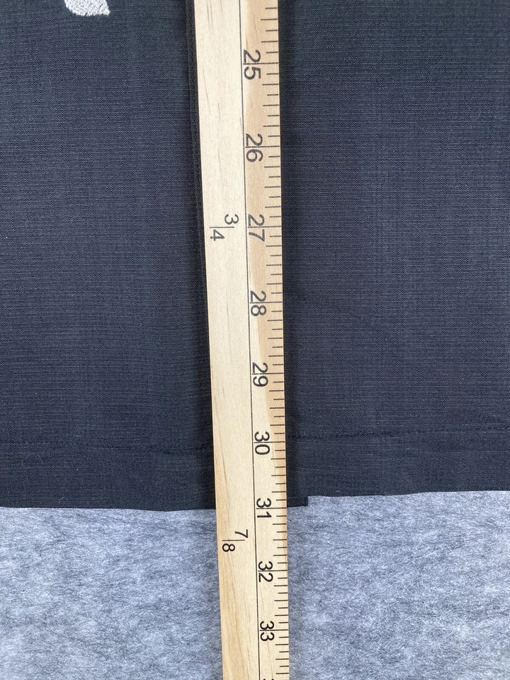 Cherokee Mens L Shirt Casino Night Gambling Black Embroidered Short Sleeve Vegas - Image 3 of 4