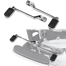 Chrome Shifter Lever Pedals Heel Toe Shift Pegs For Harley Tour Glide Road King