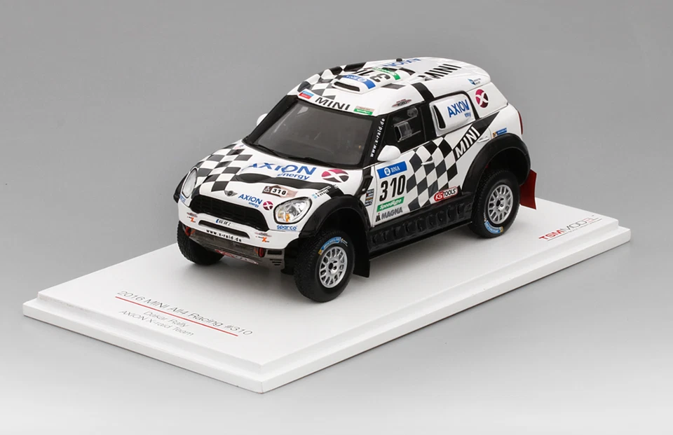 1/43 True Scale Models TSM Mini Countryman 2016 Dakar Rally   TSM430235 - Image 2 of 4