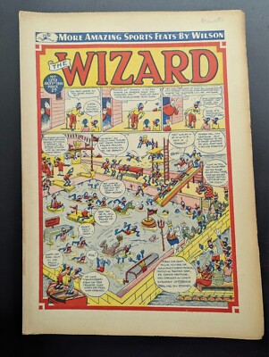 Wizard Comic No 1272, July 1st 1950, D.C. Thomson, Birthday Issue