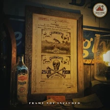 Vintage Pesticide Advertising Art Print Bug Insect Control Office Wall Decor