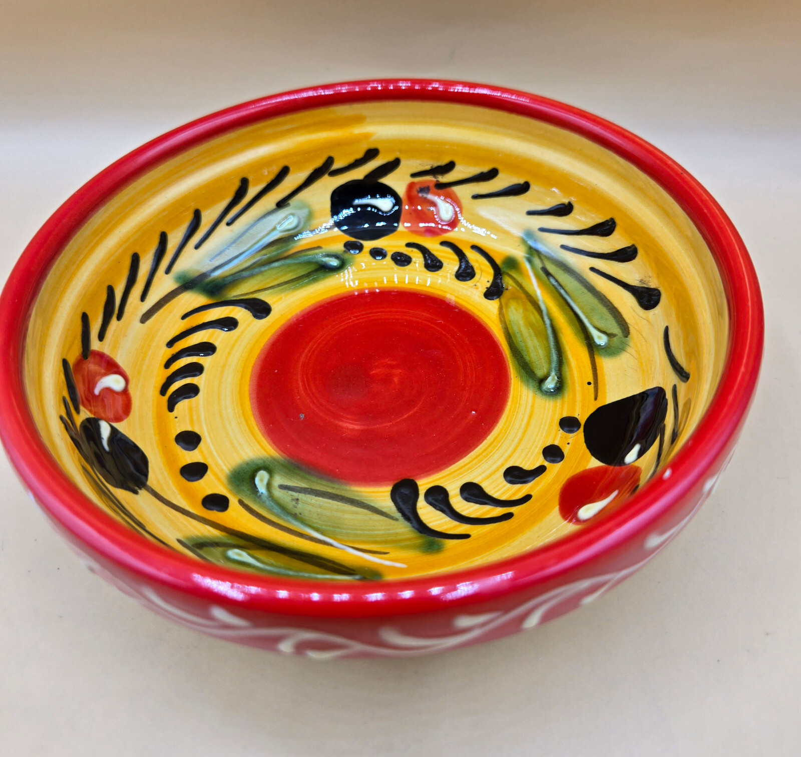 3pc Eleboraclon Artesanal Garlic Grater Zester Handmade & Painted Spain, EUC