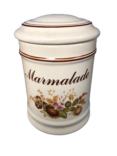 Westfield Art Pottery Coffee Tea Marmalade Canistar With Lid Rare Pls Read MCM - Picture 5 of 14