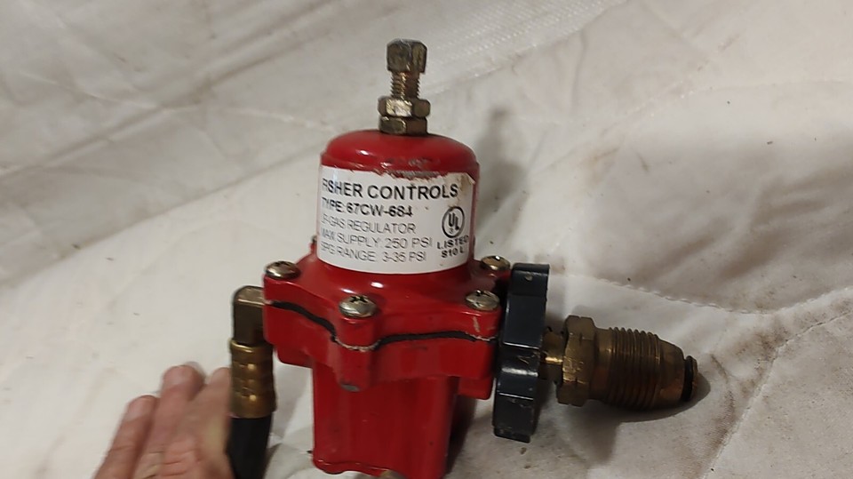 Fisher Type 67 CW684 LPGas Regulator Listed 810L Plus Lin eBay