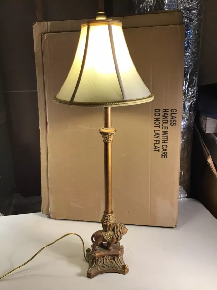 Brass candle sales lamp