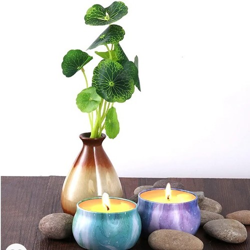 Pack of 3 Thalian Candles scented with Frankincense & Myrrh Berry Mix - Picture 1 of 10