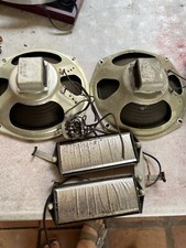 Bell &howell Model 300s Reel To Reel Speakers Set Two Fullrange ,electrostatic