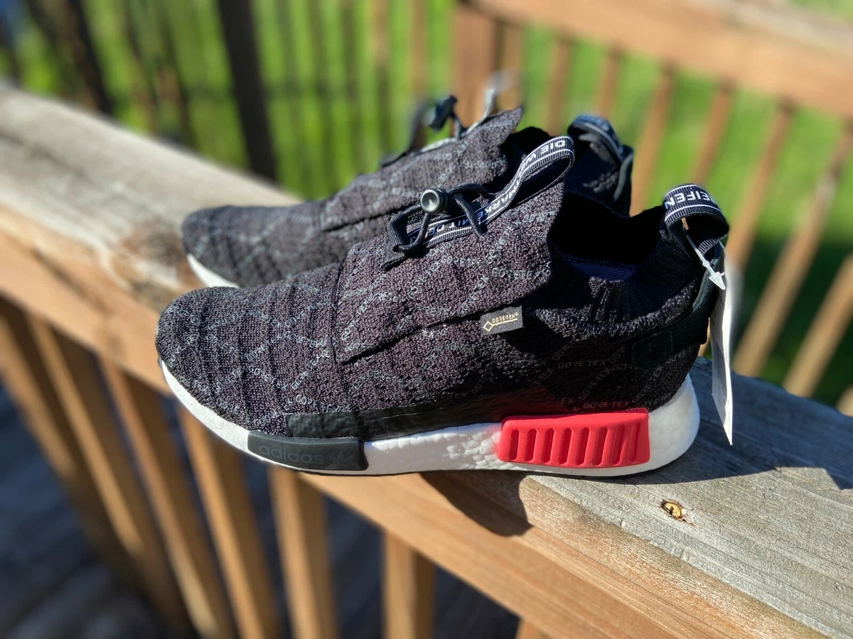 Originals NMD TS1 PK Primeknit Gore-Tex Black BD8078 Mens Size NEW | eBay