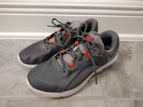 NIKE KIDS Youth Air Max Advantage dark gray tennis shoes - size 5Y