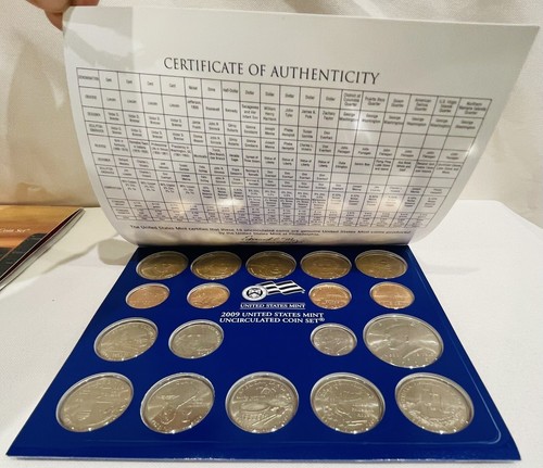 2009 U.S Mint Uncirculated Coin Set Philadelphia and Denver - 36 coins - Picture 2 of 3