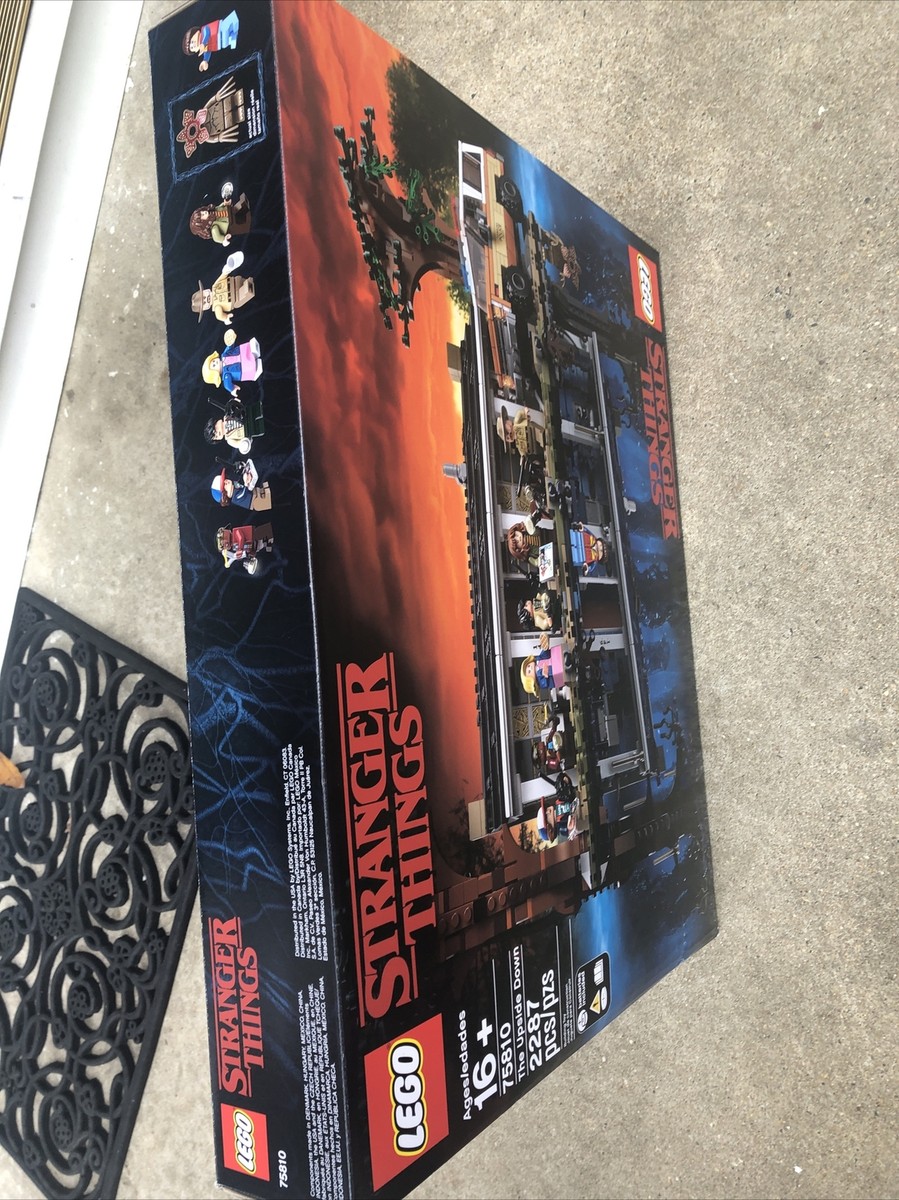 LEGO Stranger Things The Upside Down 75810 New Sealed Shelf Wear