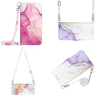 Marble Leather Wallet Phone Case for Xiaomi Redmi Note 10 11 Pro 11S 12 9T 10S