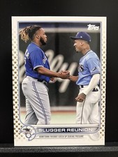 2022 Topps Gold Stars Parallel Wander Franco Vlad Jr. Slugger Reunion #329