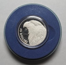 1994 Australia $10 Silver PiedFort Proof 40 Grams .925 Silver Mint Box and COA