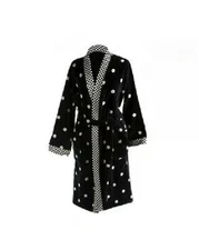 MACKENZIE CHILDS UNISEX 100% COTTON DOTTY ROBE BRAND NEW MADE IN PORTUGAL SZ M