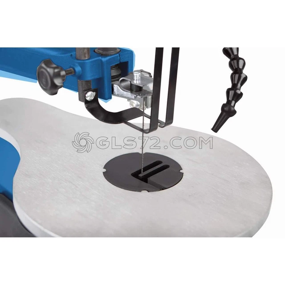 TRAFORO OSCILLANTE SCHEPPACH SD1600V SEGHETTO SEGA DA LEGNO PIANO INCLINABILE - Immagine 4 di 4