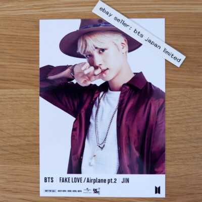 BTS FAKE LOVE Airplane pt.2 Official Photo V Jimin Jin RM SUGA