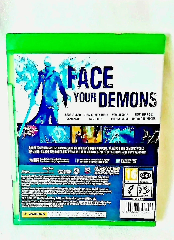 DmC: Devil May Cry (2018) Definitive Edition | Xbox One | Microsoft | Capcom | - Image 2 of 4