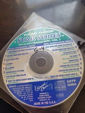 SC2079 50'S 60'S FEMALE HITS SOUND CHOICE KARAOKE CDG HARD TO FIND