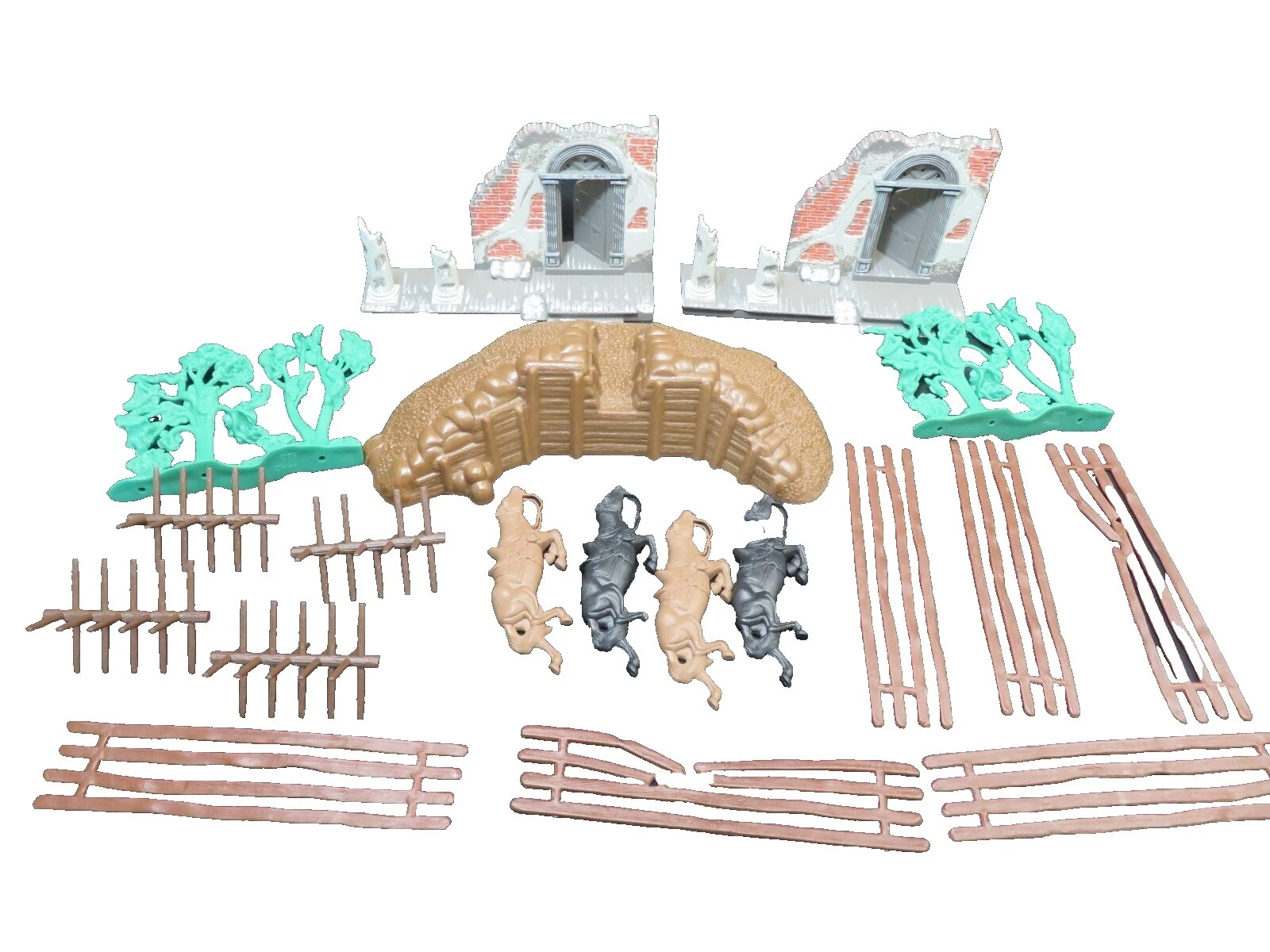 Niños y Niñas Valla de plástico soldados de juguete